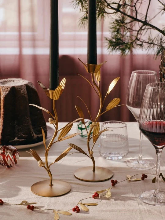 Mistletoe Candle Holder